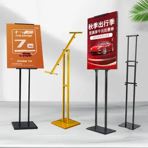 KT-Board-Halterung, Vertikaler Schrägständer, Verstellbarer Winkel-Displayständer, Posterständer, Schilderständer für Ladenpromotion - Product Image 5