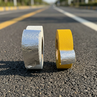 Ruban de marquage routier thermoplastique auto-adhésif en aluminium pour trottoirs et piétons, bandes réfléchissantes pour chaussées