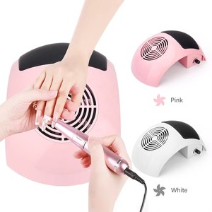 Nail Dust Collector Strong 80W Manicure Salon Fan Vacuum Cleaner Nail Supply Nails Art Polishing Suction Vacuum with Hand Pillow - Product Image 3