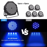 Projecteurs de Scène LED 36/54/60/84 Perles DMX512 à Contrôle Sonore pour Mariages, Spectacles de Groupes, Éclairage de Bars et Projecteurs de Scène