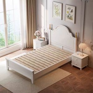 소년과 소녀를위한 두 개의 아름다운 부드러운 가방을위한 현대 블루 아메리칸 스타일 단단한 나무 침대 - Product Image 3