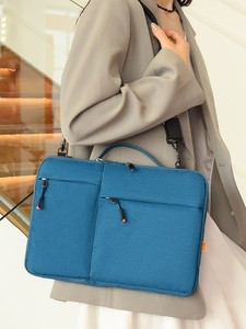 Sac pour ordinateur portable en tissu Oxford imperméable, mallette d'affaires portable grande capacité, housse de protection, sacs pour avocat avec logo personnalisé - Product Image 6