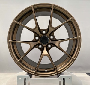 ล้อรถยนต์พับได้เว้าลึก VS-5RS น้ำหนักเบาทำจากผ้าซาตินสีบรอนซ์หลอม5X120 5X130 5X สำหรับ F90 F80 M2 <span class=keywords><strong>BMW</strong></span> M3รุ่น X - Product Image 5