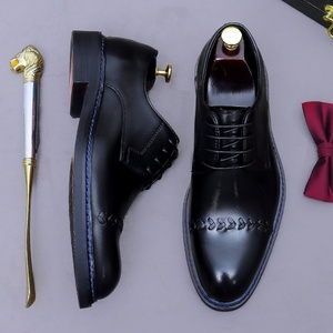 รองเท้า ASTON M.JAZZ แบบสามชิ้น สำหรับผู้ชาย สวมใส่ได้ทั้งงานธุรกิจ งานแต่งงาน รองเท้าทรงเตี้ยแบบผูกเชือก หัวแหลม สไตล์ลำลอง  พื้นรองเท้าทำจากยาง เหมาะสำหรับทุกฤดูกาล - Product Image 2