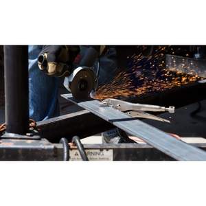 Kendo คีมล็อคตัวเอง225มม. คีมหนีบเหล็กคาร์บอนพร้อมที่จับพลาสติกสำหรับการจีบใช้ในอุตสาหกรรมแบบทำมือ - Product Image 5