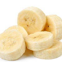 100% Natuurlijke Hoge Kwaliteit Gefreeze-droogde Bananensegmenten Bulkverpakkingen Zonder Suiker Zoete Smaak Semi-Zachte Textuur OEM Diensten Goedkoop