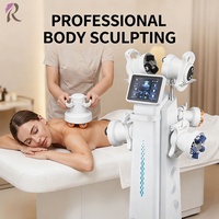 Machine de massage corporel de luxe pour femmes, avec rouleaux à billes internes et rotation, pour massage complet du corps, style indien