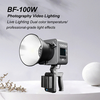 Kit d'éclairage vidéo à ouverture LED bicolore 100W éclairage de photographie pour les prises de vue en direct et la vidéographie lampe photo
