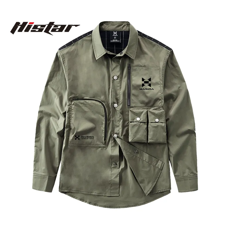 Histar Wholesale Best Fishing Men's Jackets for Autumn Fashionable Color Design Waterproof Breathable Fishing Jacket