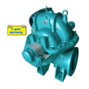 Bomba Centrífuga de Gran Caudal y Alta Presión, Bomba Eléctrica de Doble Succión y Carcasa Dividida para Riego Agrícola - Product Image 1