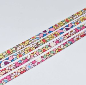 Cordones para zapatos con diseño de girasol y estampado de moda, cordones florales - Product Image 1