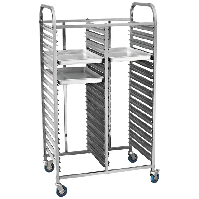 Customized Stainless Steel 201 304 Freeze Dried Food Trolley/Rack Truck Drying Food Carts with Trays/Drying Trolley