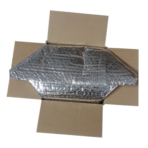 Bolsas enfriadoras con revestimiento de caja térmica de lámina de <span class=keywords><strong>plata</strong></span> con aislamiento térmico de estilo de diseño industrial en forma de hoja - Product Image 4