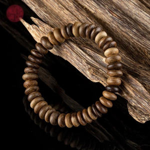Top Trending Natural Wood <b>Bead</b> <b>Bracelet</b> Handmade Round Wooden <b>Beads</b> Elastic <b>Bracelet</b> for <b>Men</b> Women Wholesale Price From Vietnam - Product Image 1