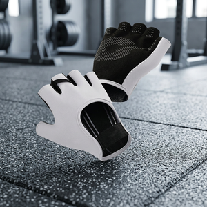 Unisex <b>Half</b> Finger Microfiber Cycling Gloves Premium Breathable Anti <b>Slip</b> Pull on Outdoor Sports OEM ODM Wholesale Manufacturer - Product Image 4