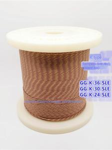 สายวัดอุณหภูมิเทอร์โมคัปเปิลชนิด K แบบแบน HH TT SLE สายเซ็นเซอร์อุตสาหกรรม - Product Image 6