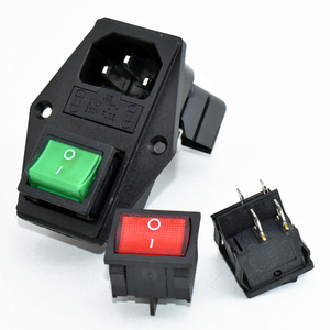 AC-01A שקע חשמל fuse כפול עם שקע תעשייתי סוגר & בית חולים להשתמש 14 a תקע נחושת 2pin עבור eu תקן 10a מדורג - Product Image 2