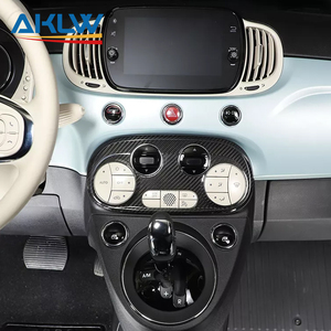 Cadre <span class=keywords><strong>de</strong></span> garniture <span class=keywords><strong>de</strong></span> commutateur <span class=keywords><strong>de</strong></span> réglage <span class=keywords><strong>de</strong></span> climatiseur <span class=keywords><strong>de</strong></span> console centrale <span class=keywords><strong>de</strong></span> fibre <span class=keywords><strong>de</strong></span> carbone véritable pour <span class=keywords><strong>Fiat</strong></span> <span class=keywords><strong>500</strong></span> 2021-2023 accessoires d'intérieur <span class=keywords><strong>de</strong></span> voiture - Product Image 6