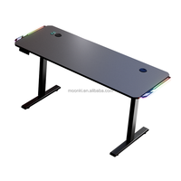 Bureau debout électrique intelligent avec contrôle par application, connectivité Wi-Fi et Bluetooth, mémoire de hauteur et fonctions de suivi de santé