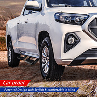 Nouveau produit : marchepieds latéraux universels en aluminium, antidérapants, robustes, à fixer par boulons, pour camionnettes 4x4 tout-terrain