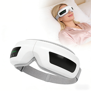 Masseur oculaire avec 3 niveaux de chaleur et compression d'air, masque pour <span class=keywords><strong>les</strong></span> <span class=keywords><strong>yeux</strong></span> pour soulager <span class=keywords><strong>les</strong></span> migraines, masque de sommeil pour <span class=keywords><strong>les</strong></span> <span class=keywords><strong>yeux</strong></span> secs, relaxation, réduction de la fatigue - Product Image 1
