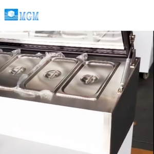 Tavolo Refrigerato per Preparazione <span class=keywords><strong>Pizza</strong></span> in Acciaio Inox Commerciale, Banco Frigorifero per Hotel, Vendita all'Ingrosso - Product Image 5