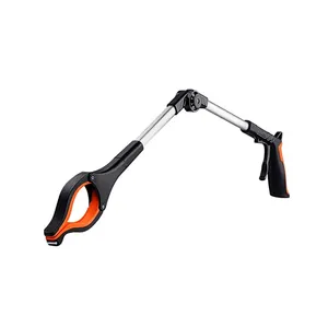Extentool portable pick up reacher grabber tool folded trash litter grabber tool