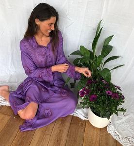 Robe longue bohème, fabrication du monde gitane de Krishna, avec imprimé - Product Image 2