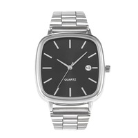 Montre à quartz de haute qualité pour couple, montre en alliage, simple, élégante, tendance, décontractée, montre de bureau, personnalisable