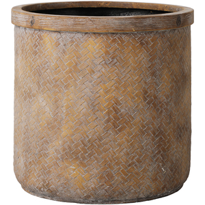 Maceta <span class=keywords><strong>de</strong></span> Fibra <span class=keywords><strong>de</strong></span> Bambú Tejida a Mano, Estilo Vintage, Maceta <span class=keywords><strong>de</strong></span> <span class=keywords><strong>Barro</strong></span> <span class=keywords><strong>de</strong></span> Magnesio <span class=keywords><strong>para</strong></span> Plantas Verdes, Grande, <span class=keywords><strong>para</strong></span> <span class=keywords><strong>Jardín</strong></span>, Hogar y Exteriores - Product Image 6