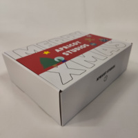 Maßgefertigte Große Schlanke Recycelbare Karton-Briefkästen mit Reißverschluss, Prägung und Zweifarbiger Bedruckung, Dünne Papier-Versandtaschen