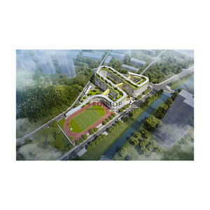 컨셉에서 현실적인 디자인까지 교육용 캠퍼스 3D 렌더링 - Product Image 5