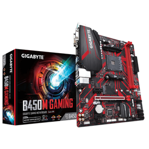 Tarjeta Madre para Juegos Reacondicionada <span class=keywords><strong>GIGABYTE</strong></span> <span class=keywords><strong>B450M</strong></span> <span class=keywords><strong>GAMING</strong></span> 2xDDR4 DIMM Socket AM4 Compatible con Procesador R5000 R5000G - Product Image 1