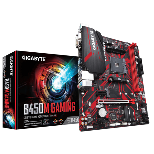 Refurbished Gaming Motherboard GIGABYTE B450M GAMING 2xDDR4 DIMM Socket AM4 Support R5000 R5000G Processor  Computer Motherboard