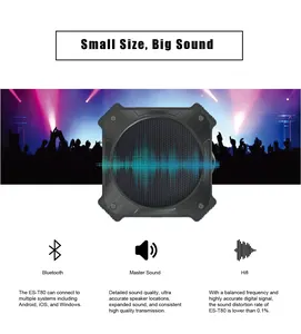 Amazon Best Seller Outdoor Portable Bluetooh Speaker Wireless Mini Portable IPX5 Waterproof Speaker Bluetooh Box Car Speakers