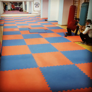 เสื่อทาทามิโฟมปริศนาสำหรับเด็ก100x100x2CM, เสื่อออกกำลังกายสำหรับ Jitsu คาราเต้ MMA ศิลปะการต่อสู้ - Product Image 6