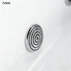 Bồn tắm <span class=keywords><strong>massage</strong></span> trong nhà tự do đứng tự do bằng acrylic cao cấp với hệ thống vòi phun nước xoáy và hệ thống điều khiển. - Product Image 4