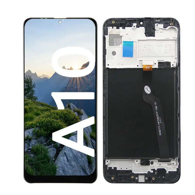 Lcd Display for Samsung Galaxy A10/A105 with Frame Replacement Touch Screen Mobile Phone Lcds Pantalla