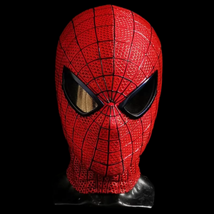 Máscara Personalizada de <span class=keywords><strong>Spider</strong></span>-<span class=keywords><strong>Man</strong></span> de Calidad Cinematográfica Basada en la Circunferencia de la Cabeza - Product Image 1
