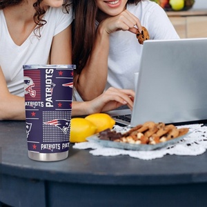 Vaso Térmico de Acero Inoxidable de los New England Patriots, Taza de Viaje de Fútbol Americano, Regalo de Navidad, Personalizado, Venta al Por Mayor - Product Image 6