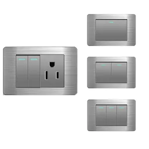 American Standard Wall Switches Electric Light Switch And Sockets Outlet Electrical Control Light