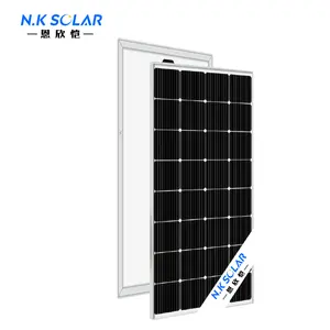 NK太阳能182毫米太阳能电池板240瓦250瓦260瓦270瓦280瓦300太阳能电池板玻璃太阳能模块中国供应商