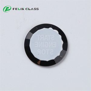 Verre trempé personnalisé avec impression sérigraphique pour bouton de démarrage et d'arrêt du moteur, bouton délicat à pression - Product Image 4
