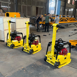 Tác động nhanh chóng nhiên liệu diesel 4 tấn cát đường trái đất đảo ngược máy Đầm mini xăng rung tay Tấm Máy đầm - Product Image 6