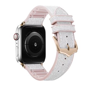 <span class=keywords><strong>Correa</strong></span> de reloj de cuero de silicona que cambia de Color para <span class=keywords><strong>Apple</strong></span> <span class=keywords><strong>Watch</strong></span> Series 7 6 5 4 SE 3 <span class=keywords><strong>correa</strong></span> de muñeca de moda para IWatch 38 40 42 44 41 45 - Product Image 2