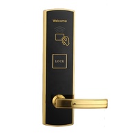 Cerradura Electrónica de Seguridad Inteligente RFID para Habitaciones de Hotel ACMEEN H-718 de Aleación de Zinc con Tarjeta y Llave Mecánica