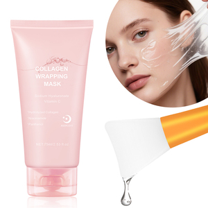 Bán buôn Hàn Quốc thủy phân Facial Peel-Off mặt nạ Poreless Collagen qua đêm bóc mặt nạ chăm sóc da - Product Image 2