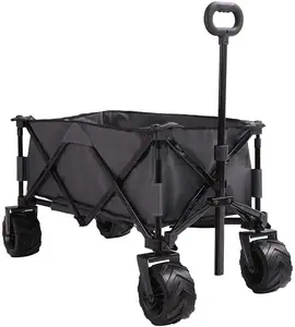 Wholesale ATV Four-Wheel Garden Carts Folding Beach Wagon