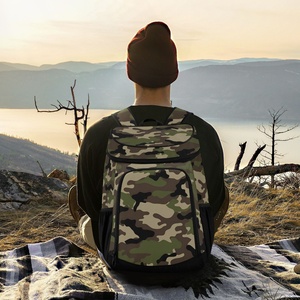 30 Can Fashion Custom Logo <b>Cooler</b> Portable Camo Design Nylon Fabric Camping <b>Backpack</b> Insulated <b>Cooler</b> Bag for Beach BBQ - Product Image 6