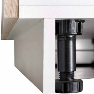 خزائن مطبخ تجارية مجمعة بتصميم كلاسيكي أسود رخيص مع تشكيلات ألوان كلاسيكية - Product Image 6